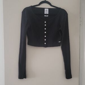 Reebok Women's Black Long Sleeve Top